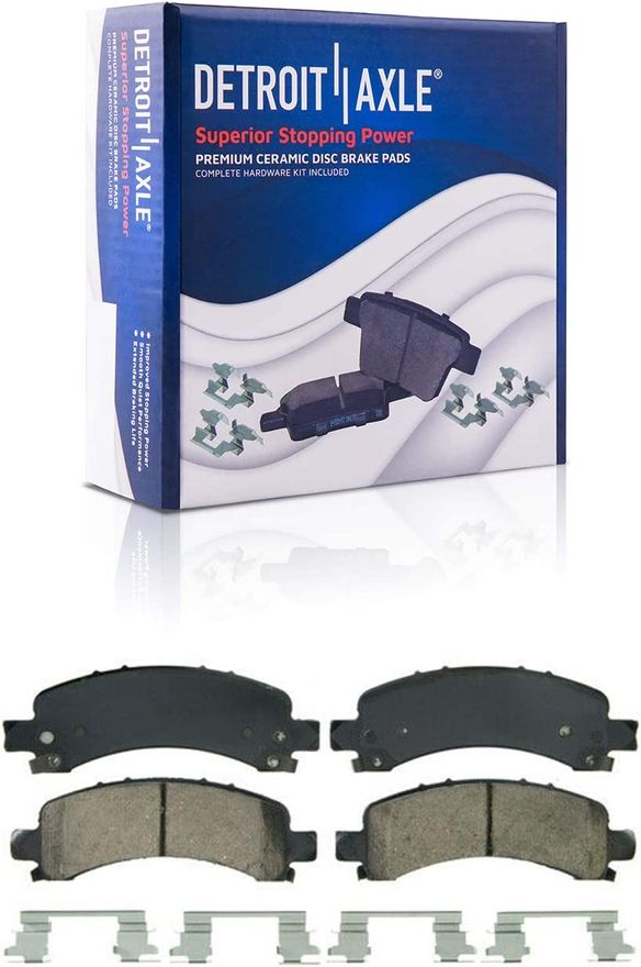 Rear Ceramic Brake Pad - P-974 x2