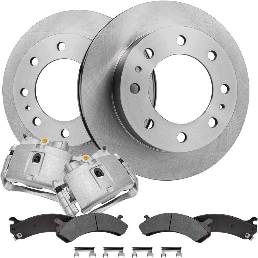 Main Image - Front Rotors Brake Calipers Pads