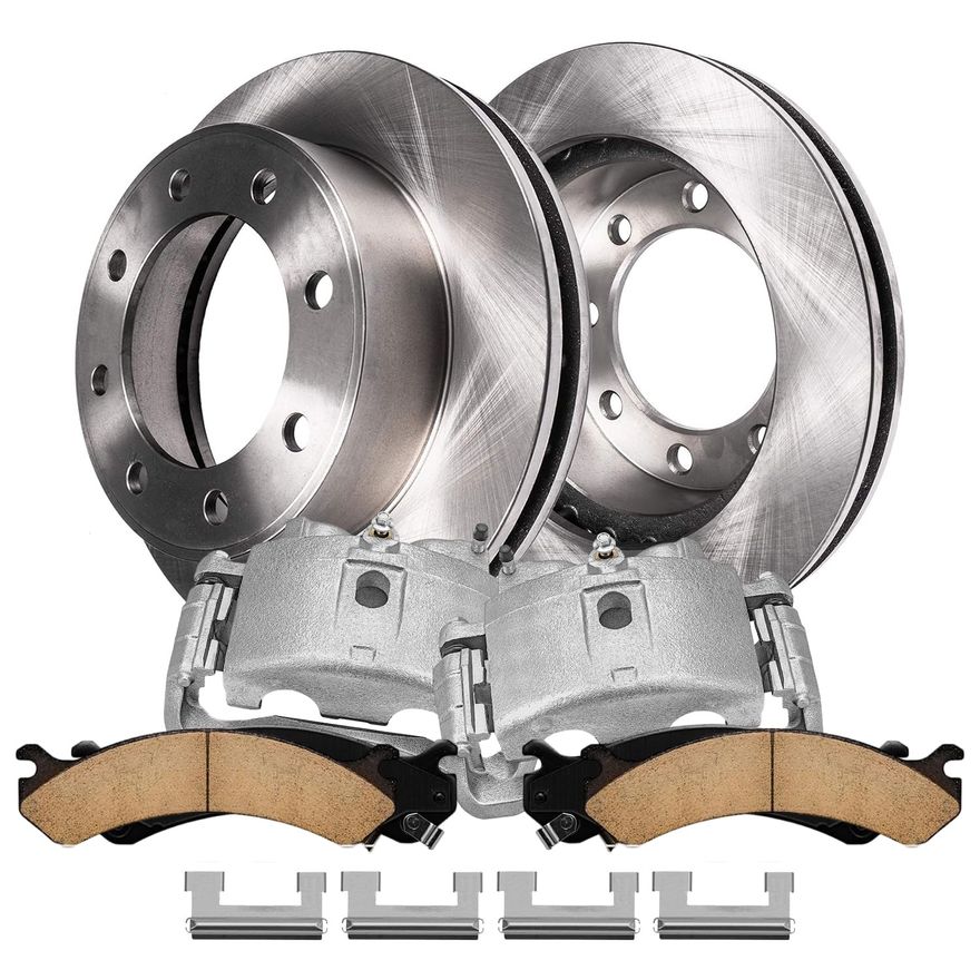 Main Image - Front Rotors Brake Calipers Pads