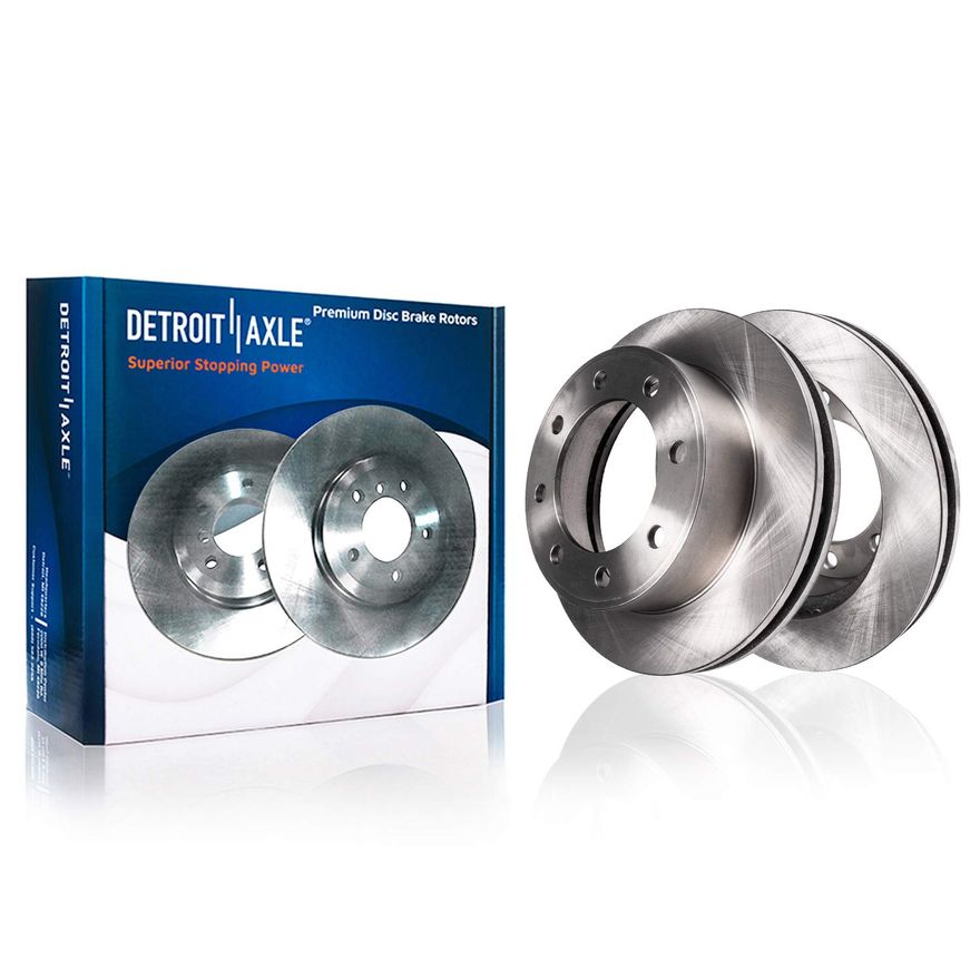 Front Disc Brake Rotors - R-53012 x2