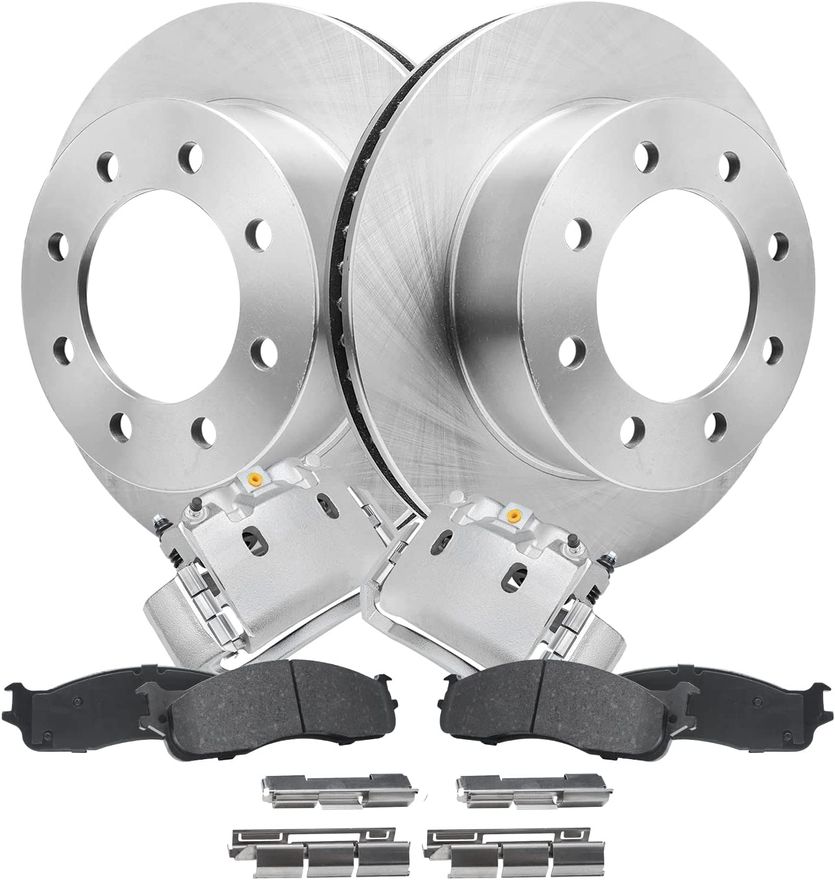 Main Image - Front Rotors Brake Caliper Pad