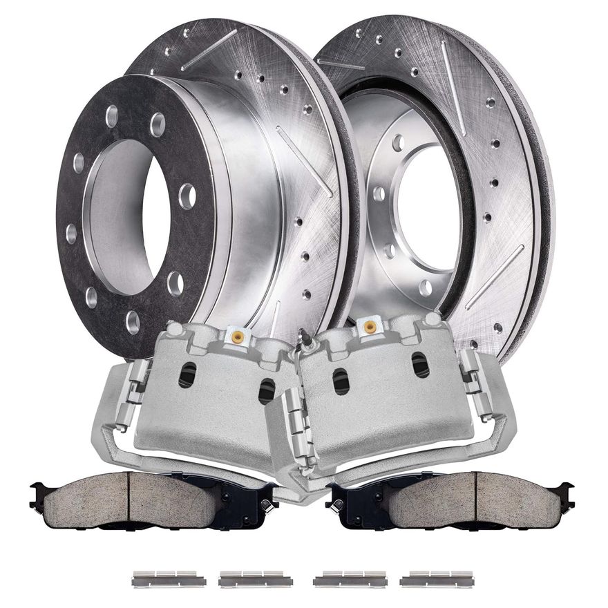 Main Image - Front Drilled Calipers Pads