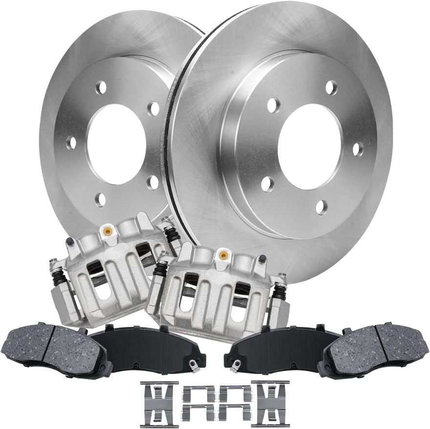 Main Image - Front Rotors Brake Calipers Pads