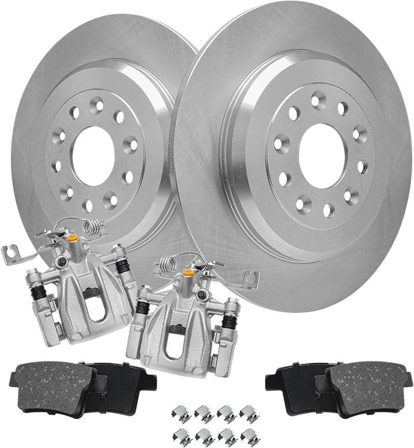 Main Image - Rear Rotors Brake Caliper Pad