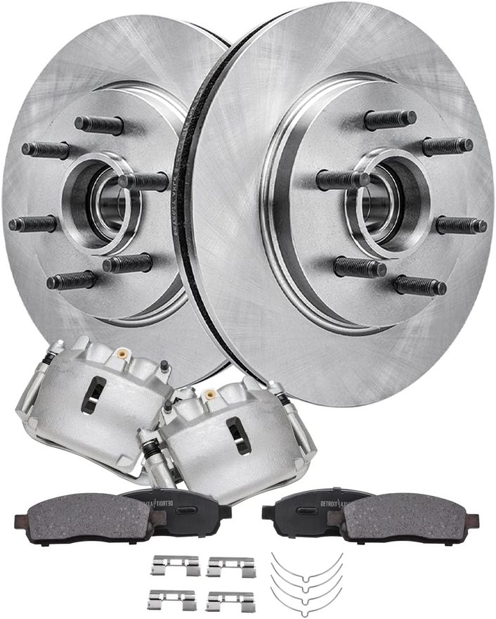 Main Image - Front Rotors Brake Calipers Pads