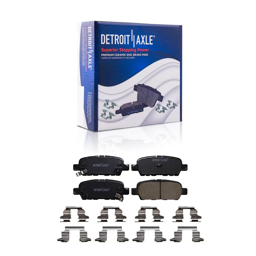Rear Ceramic Brake Pads - P-905 x2