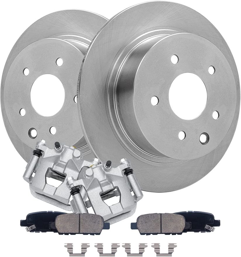 Main Image - Rear Disc Rotors Pads Calipers