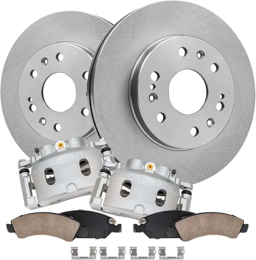 Main Image - Front Rotors Break Pads Calipers