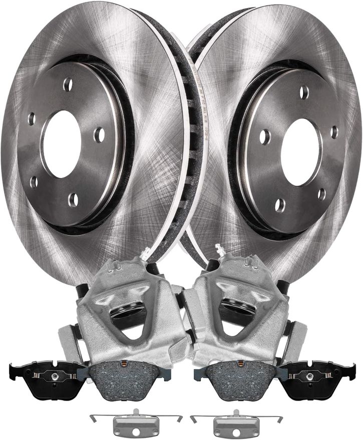 Main Image - Front Disc Rotors Brake Pads