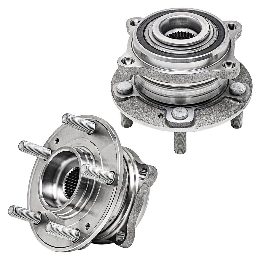 Front Wheel Hub Bearings - 513266 x2