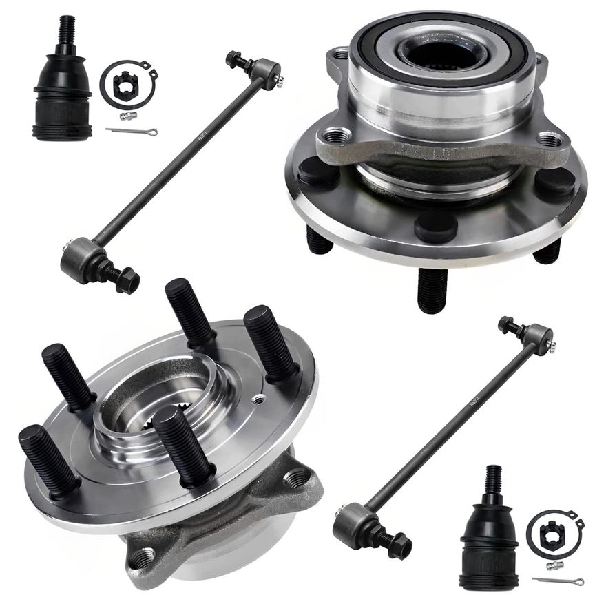 Main Image - Front Wheel Hubs Sway Bar Links