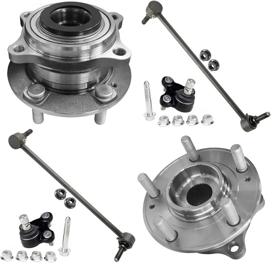 Main Image - Front Wheel Hubs Ball Joints