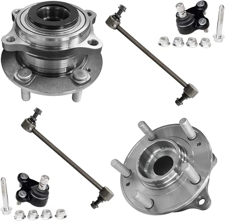 Main Image - Front Wheel Hubs Ball Joints