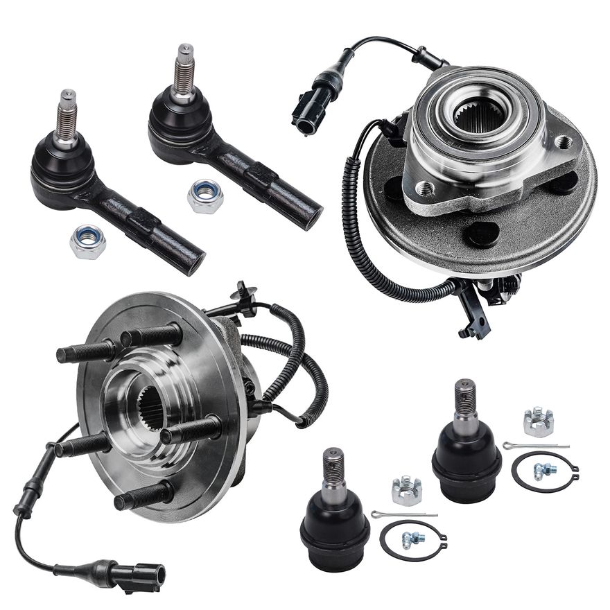 Main Image - Front Wheel Hubs Tie Rods Kit