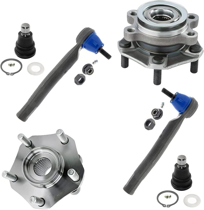 Main Image - Front Wheel Hubs Tie Rods