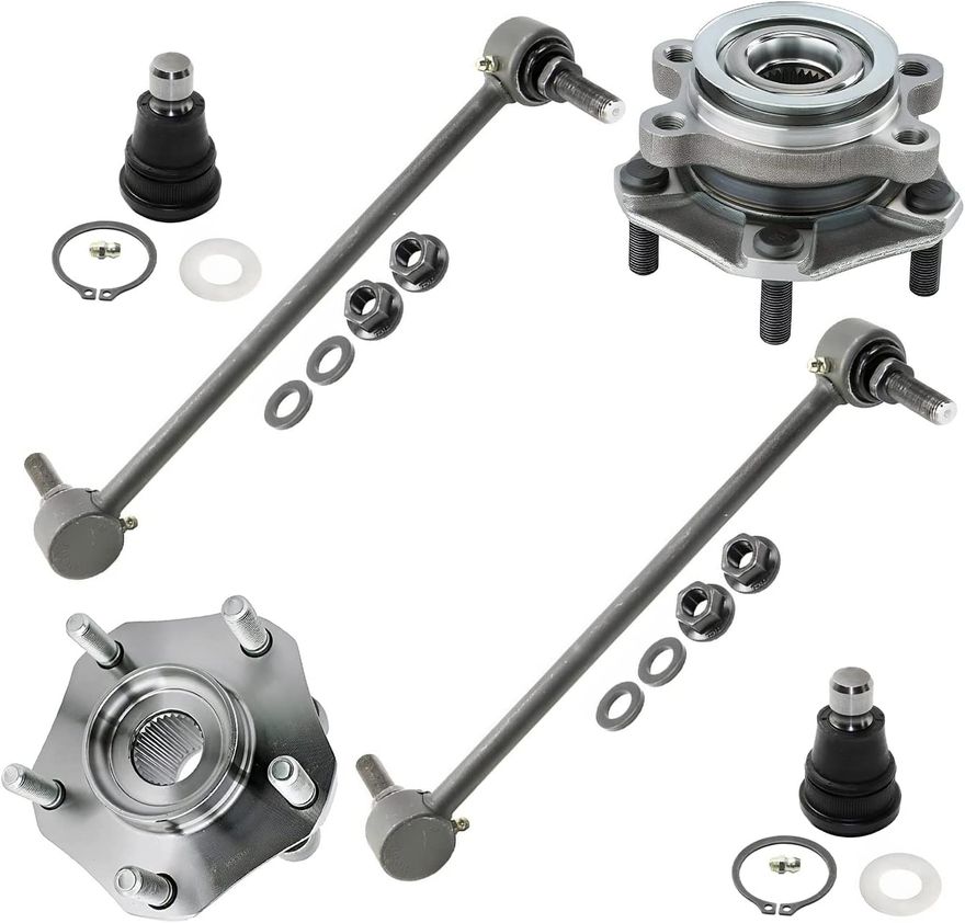 Main Image - Front Wheel Hubs Sway Bars