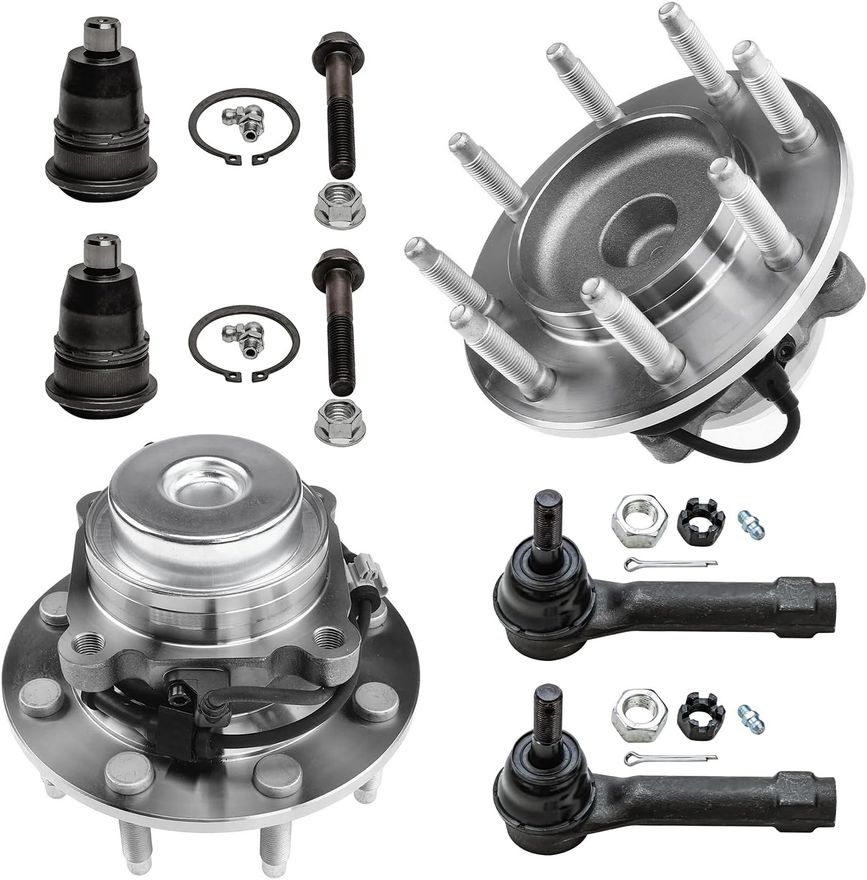 Main Image - Front Wheel Hubs Tie Rods Kit