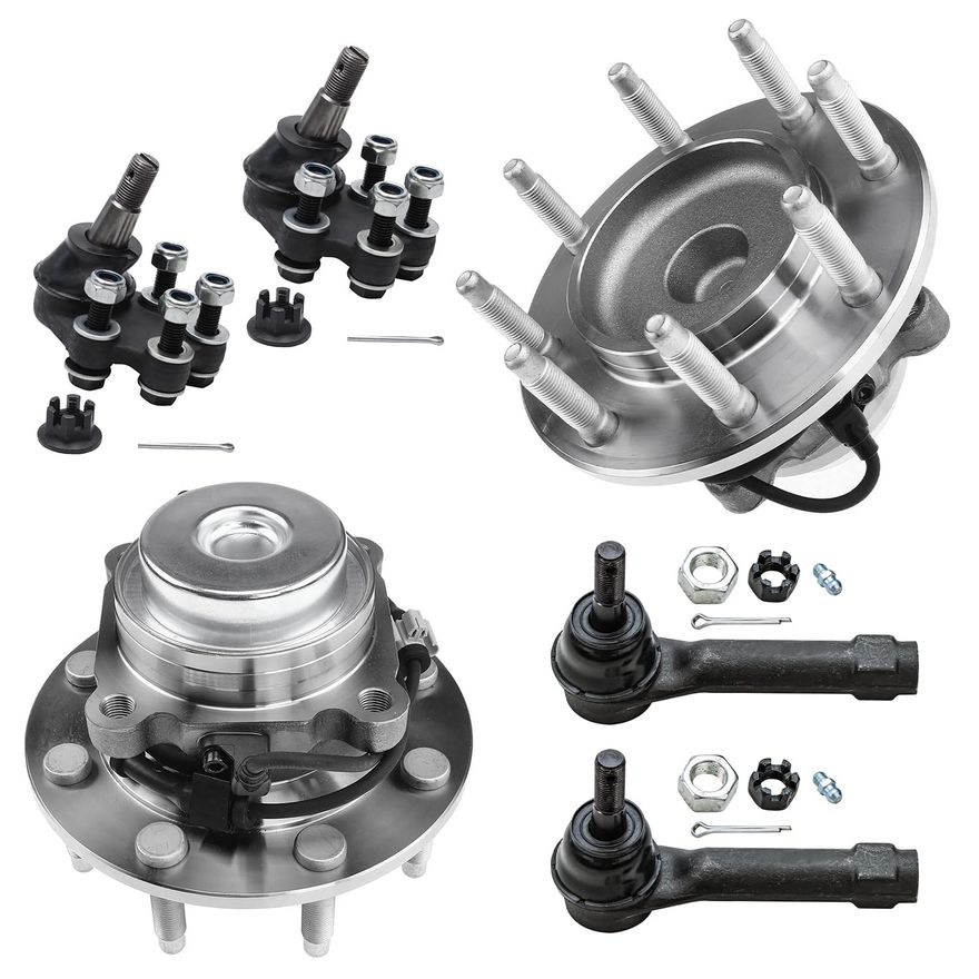 Main Image - Front Wheel Hubs Tie Rods Kit