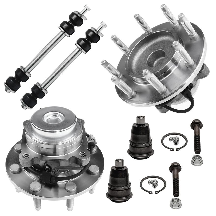 Main Image - Front Wheel Hubs Sway Bars Kit