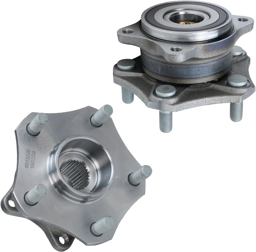 Front Wheel Hub and Bearing - 513290 x2