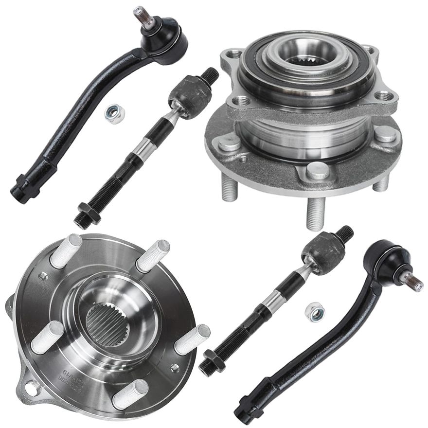 Main Image - Front Wheel Hubs Tie Rods Kit