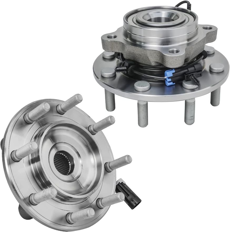 Front Wheel Hub and Bearings - 515099 x2