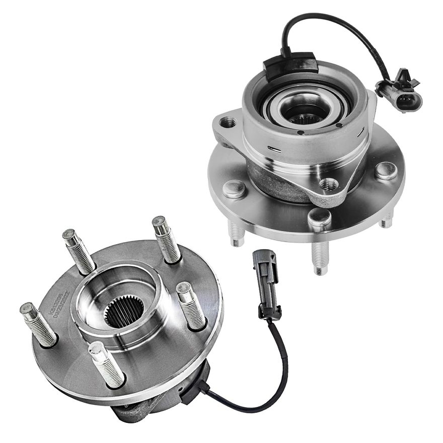 Front Wheel Hub and Bearing - 513206 x2