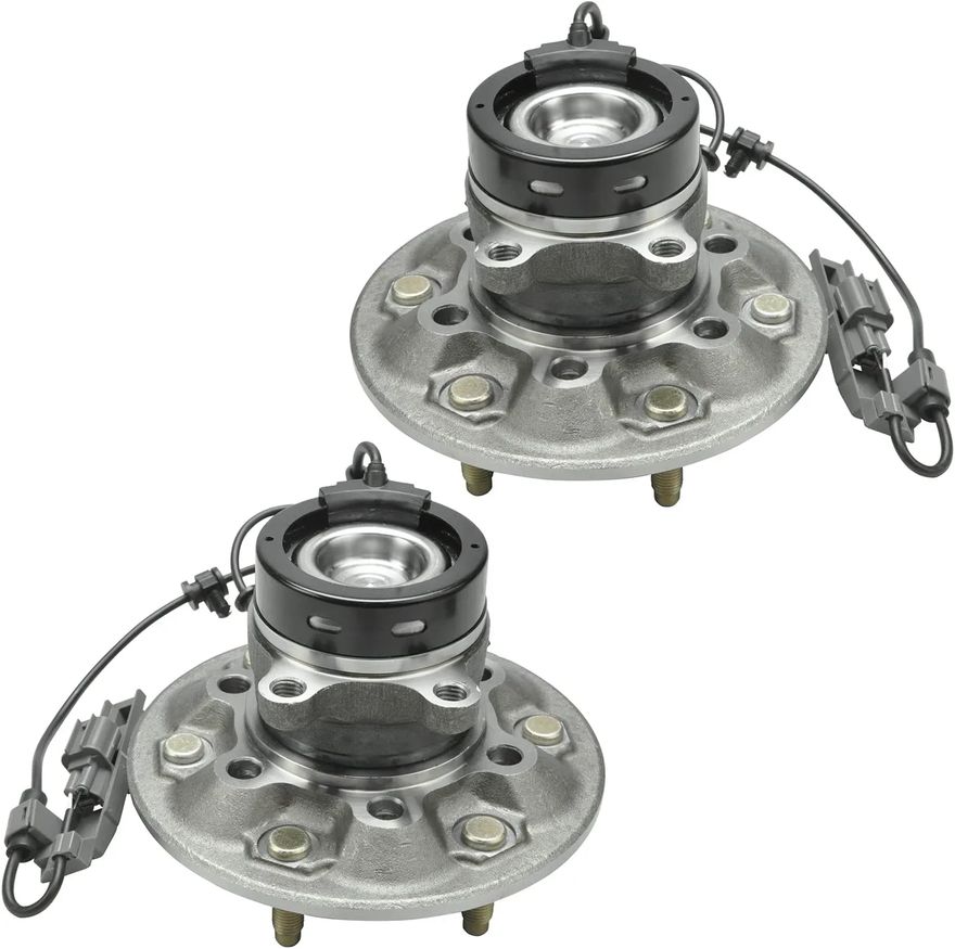 Front Wheel Hub & Bearings - 515108_515109