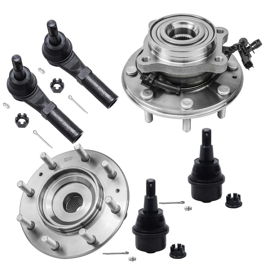 Main Image - Front Wheel Hubs Tie Rods