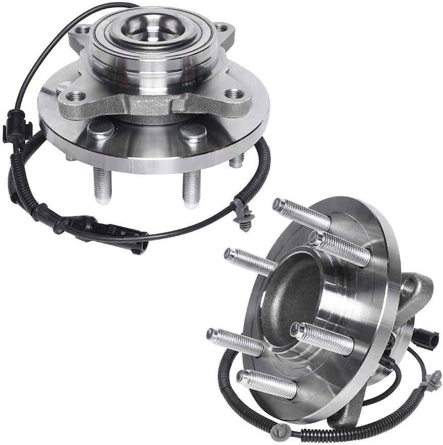 Front Wheel Hub and Bearings - 515117 x2