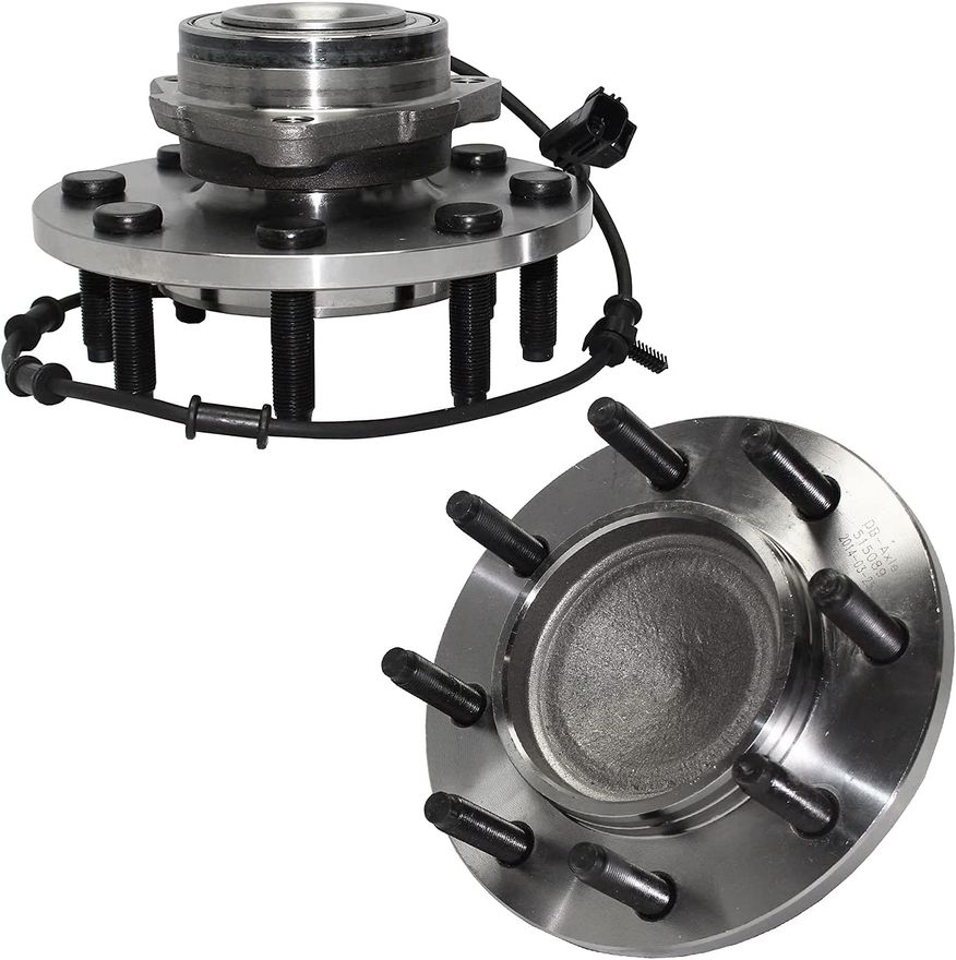 Front Wheel Hub and Bearings - 515089 x2