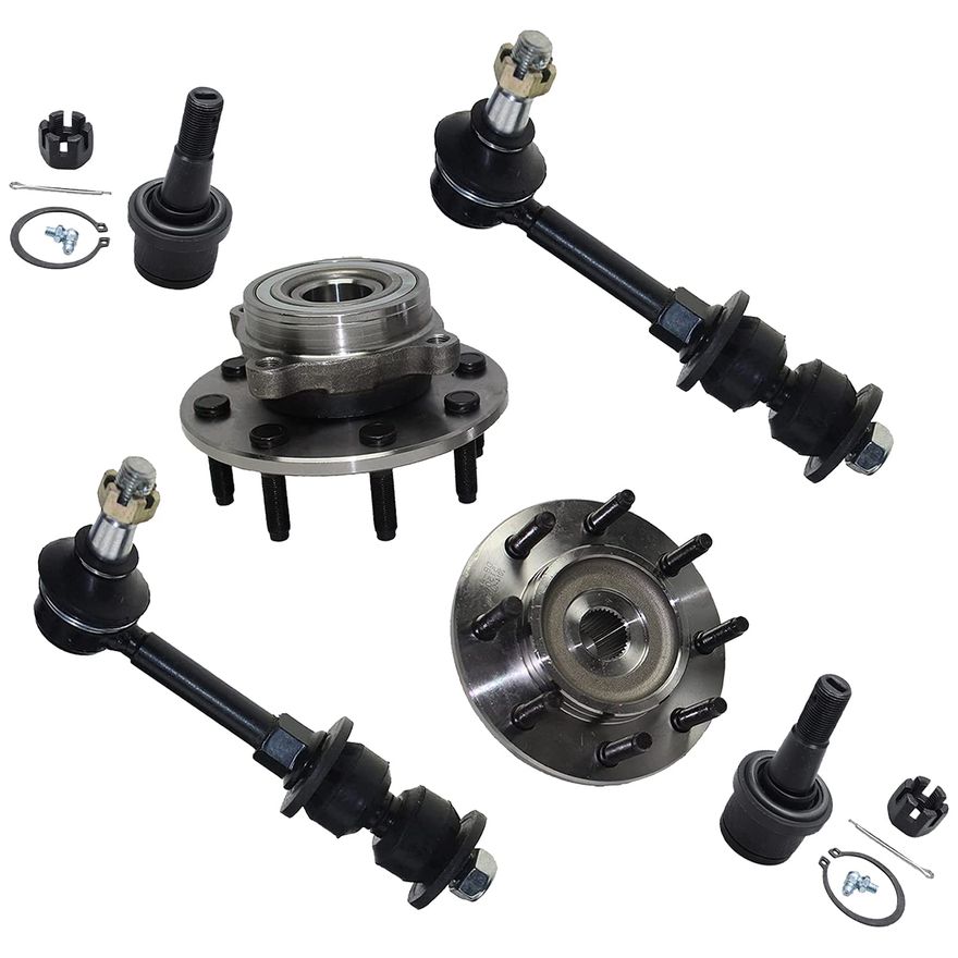 Main Image - Front Wheel Hubs Sway Bars Kit