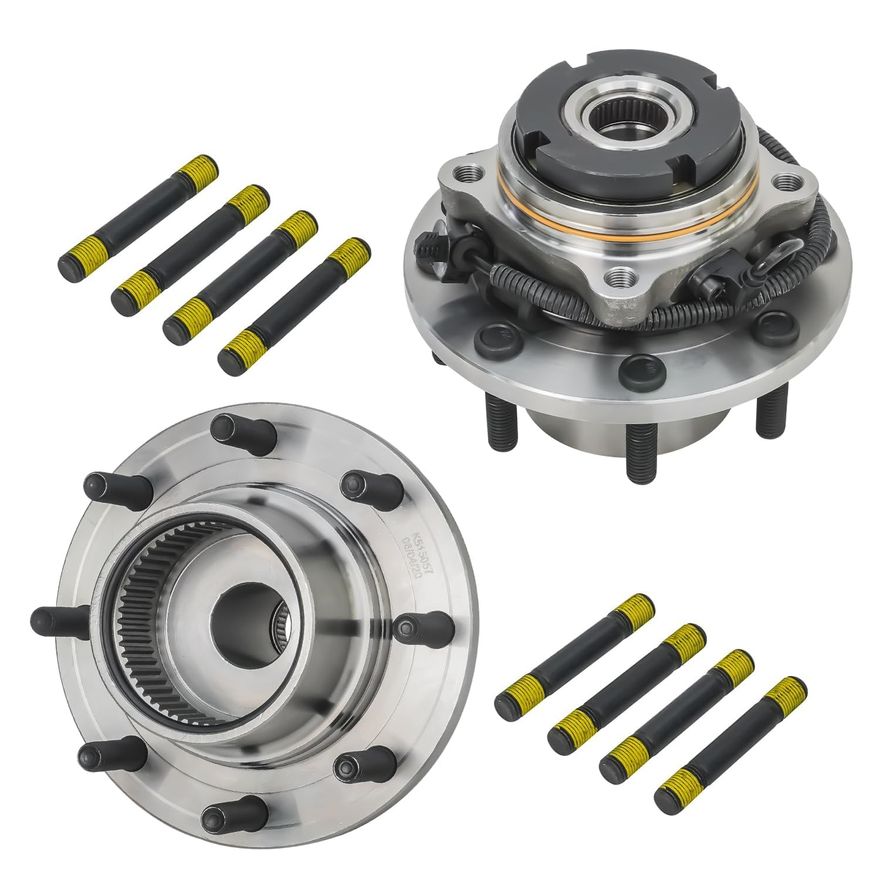 Front Wheel Hub and Bearing - 515057 x2