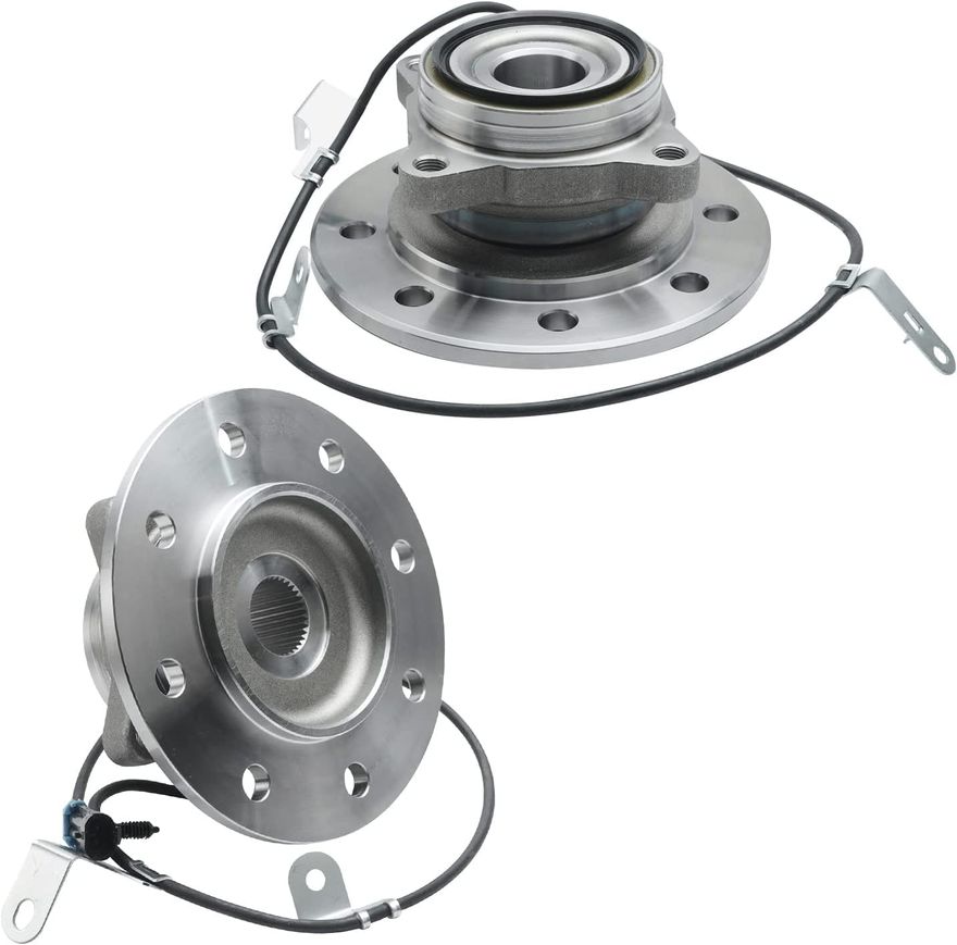 Front Wheel Hub and Bearings - 515048 x2