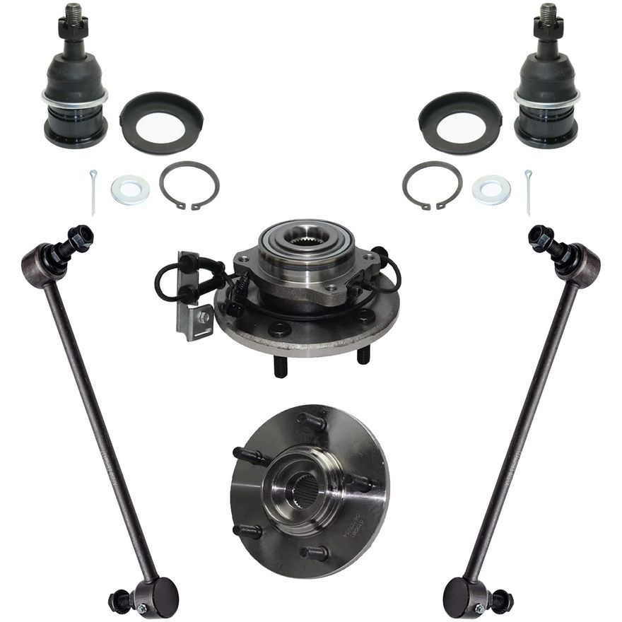 Main Image - Front Wheel Hubs Sway Bars Kit