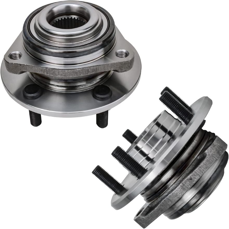 Front Wheel Hub Bearings - 513089 x2