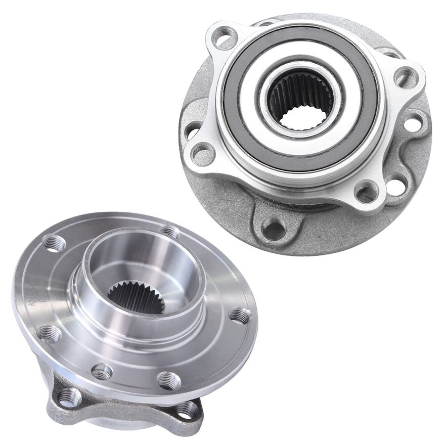 Front Wheel Hub and Bearing - 513348 x2