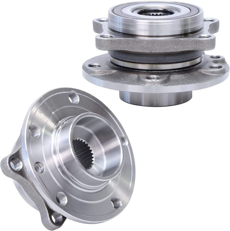 Front Wheel Hub and Bearing - 513348 x2