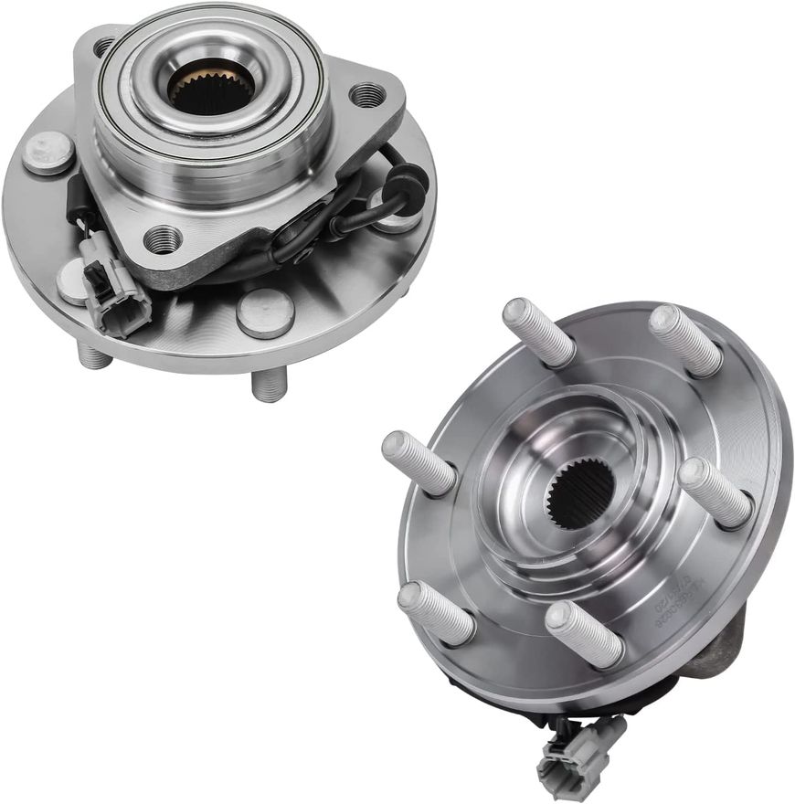 Front Wheel Hub and Bearing - BR930926 x2