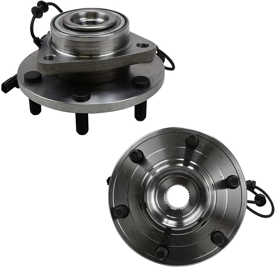 Front Wheel Hub and Bearings - BR930926 x2