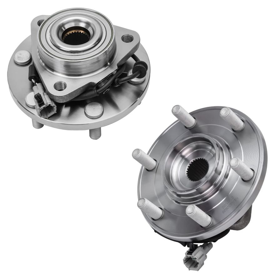 Front Wheel Hub and Bearings - BR930926 x2