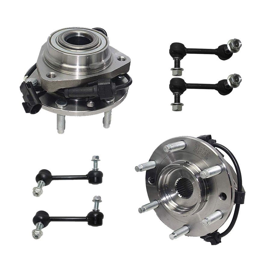 Main Image - Front Wheel Hub and Bearings