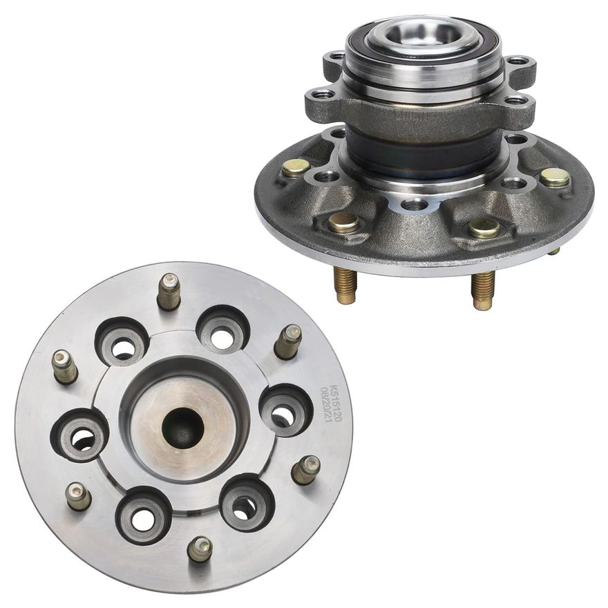 Front Wheel Hub and Bearing - 515120 x2