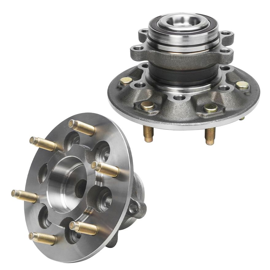 Front Wheel Bearing Hub & Outer Tie Rod Kit For Chrysler Sebring, Dodge Avenger, Stratus