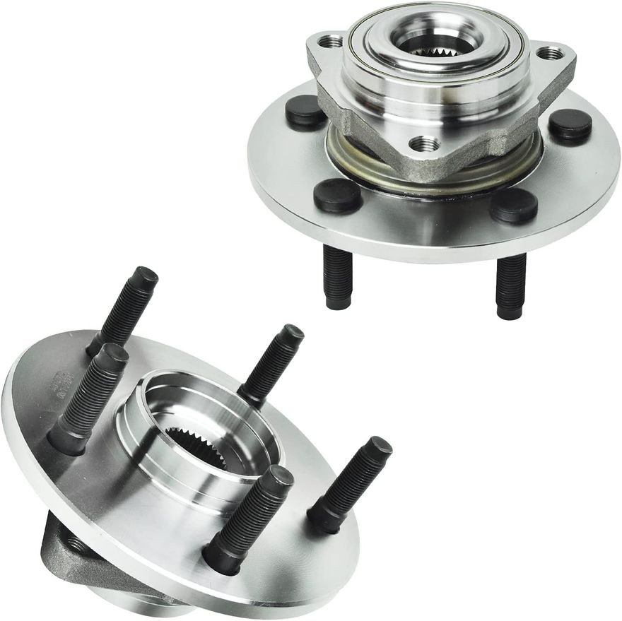 Front Wheel Hub and Bearings - 515072 x2