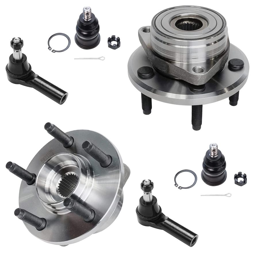 Main Image - Front Wheel Hub and Bearings