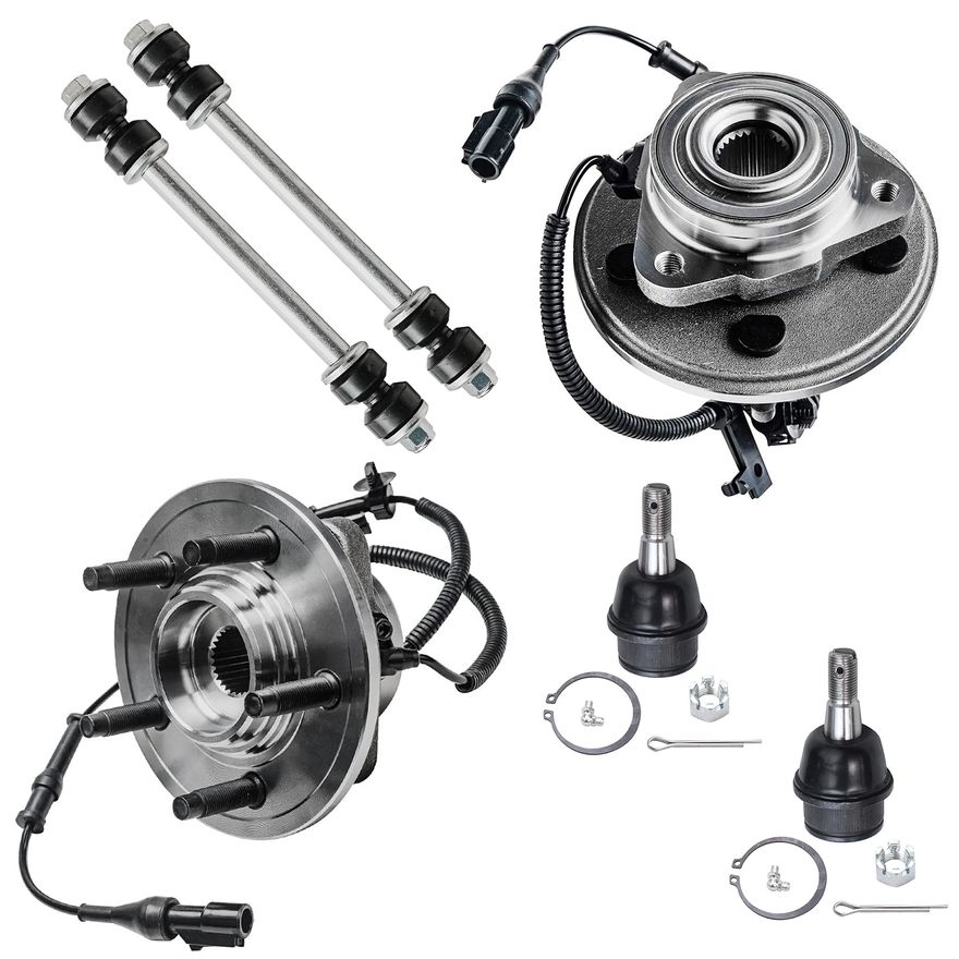 Main Image - Front Wheel Hubs Ball Joints Kit