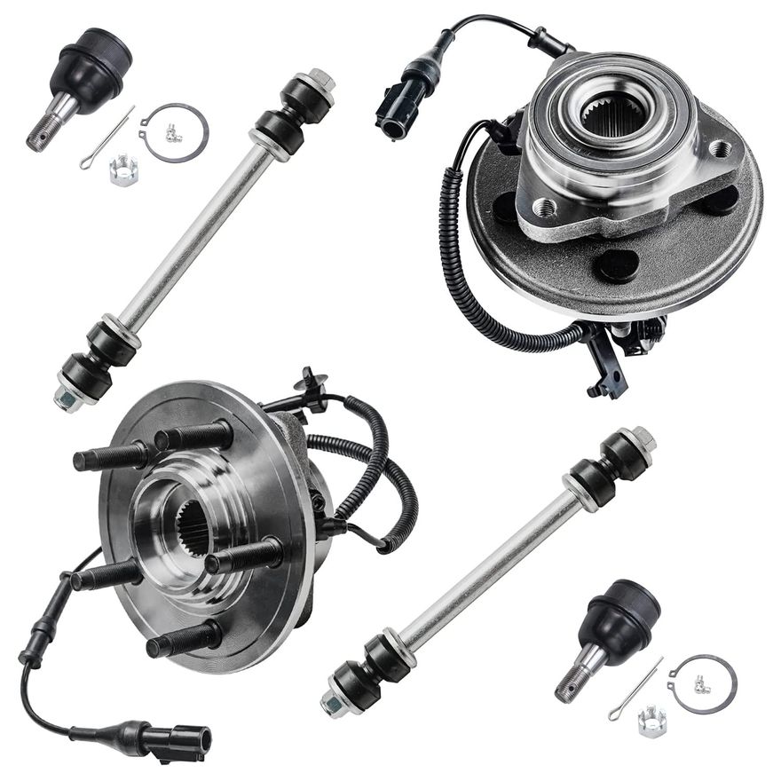 Main Image - Front Wheel Hubs Ball Joints Kit