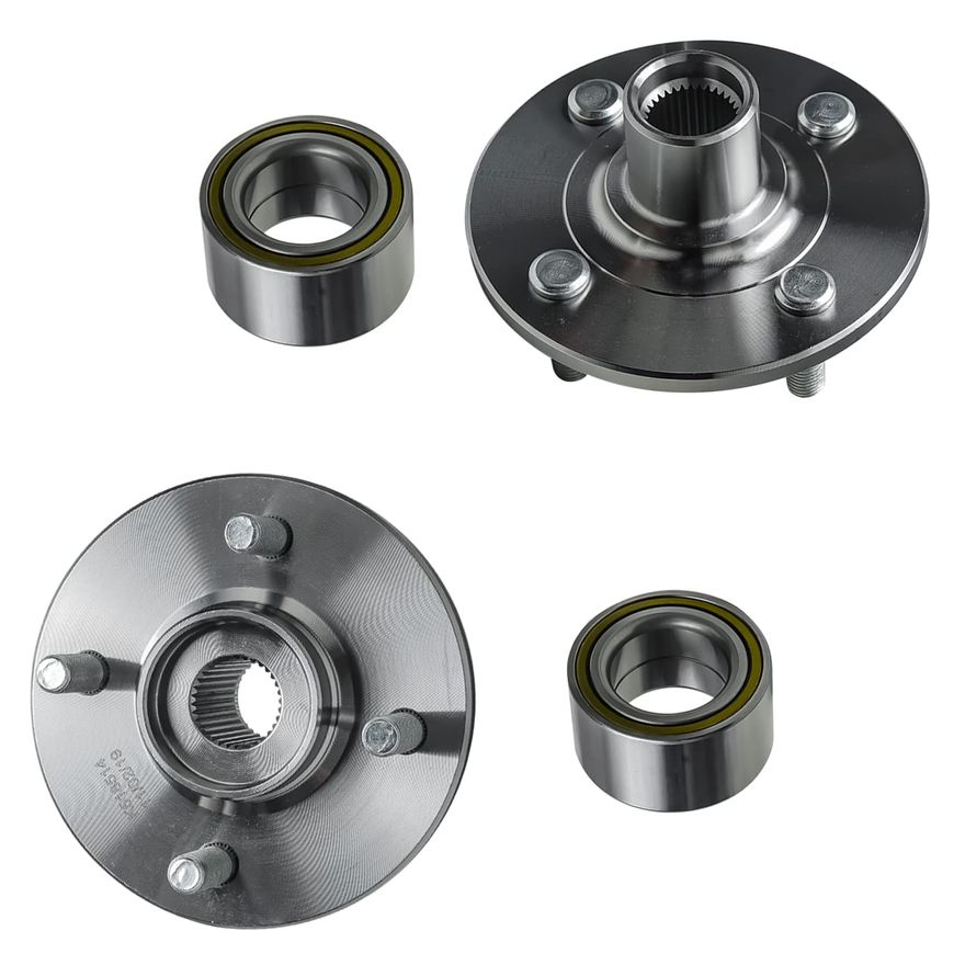 Front Wheel Hub and Bearing - 518514 x2