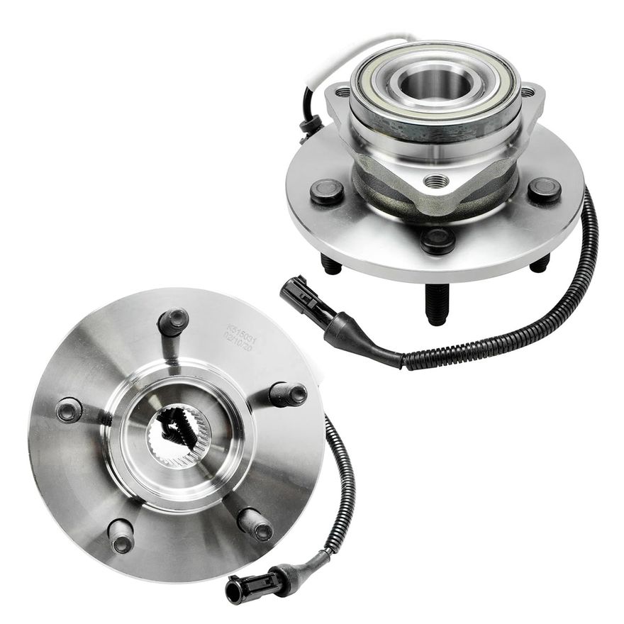 Front Wheel Hub and Bearing - 515031 x2